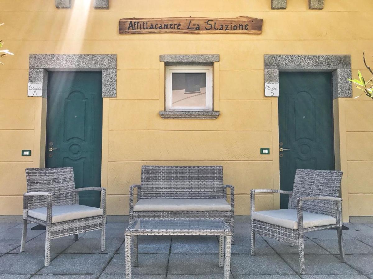 Hotel La Stazione Premeno Exterior foto